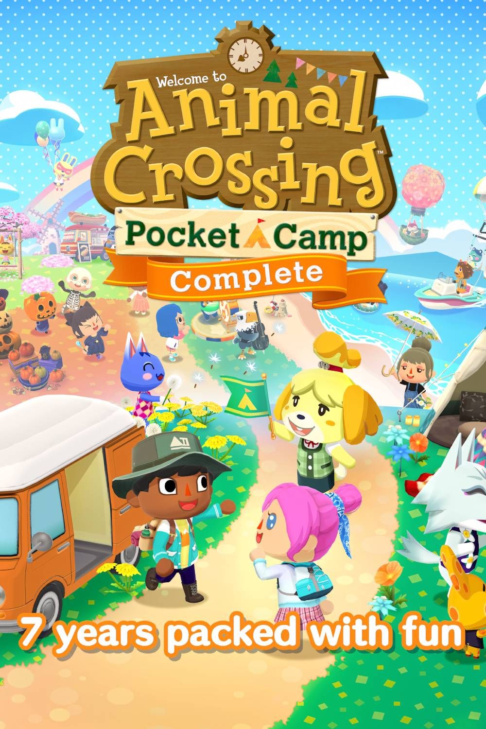 Animal Crossing Pocket Camp Complete Tag Page Cover Art