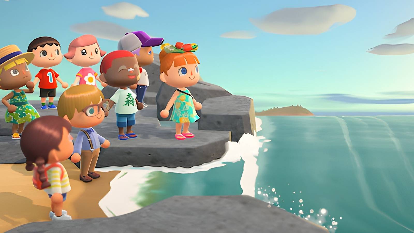 Animal Crossing Villagers On the Coast