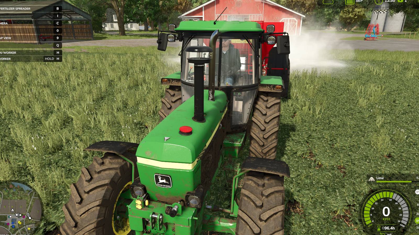 applying lime farming simulator 25