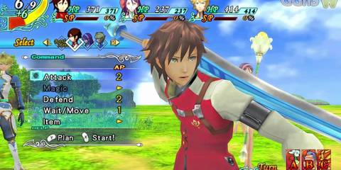 Arc Rise Fantasia character holding a sword