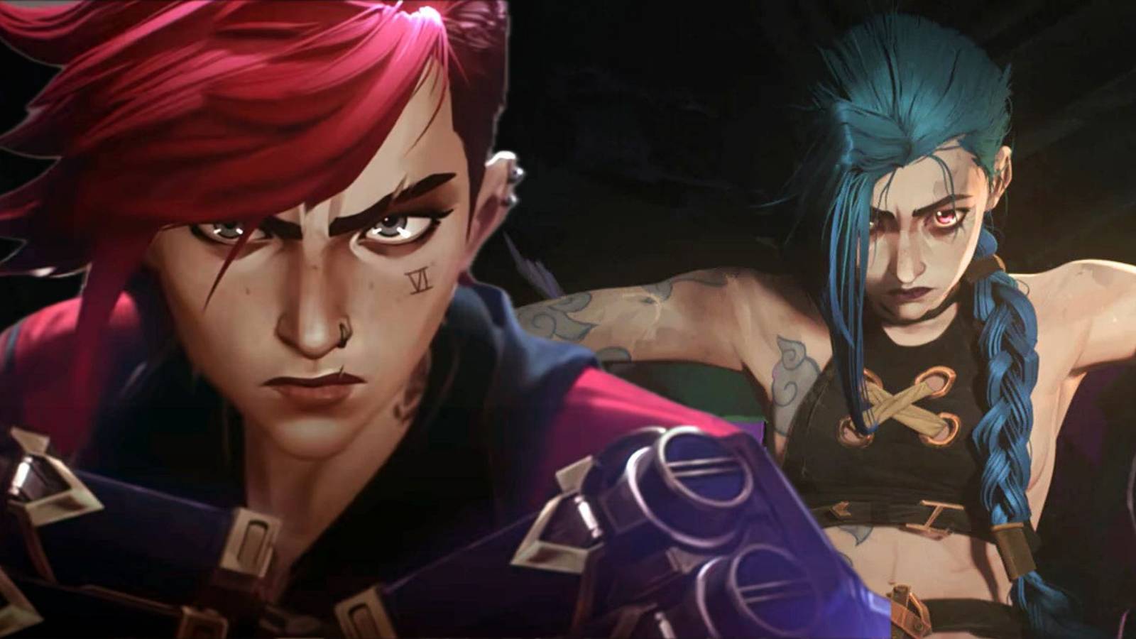 Arcane Vi and Jinx Season 1