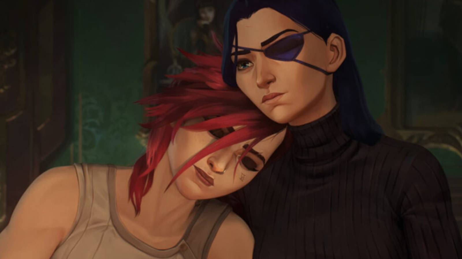 Caitlyn and Vi in Arcane Season 2