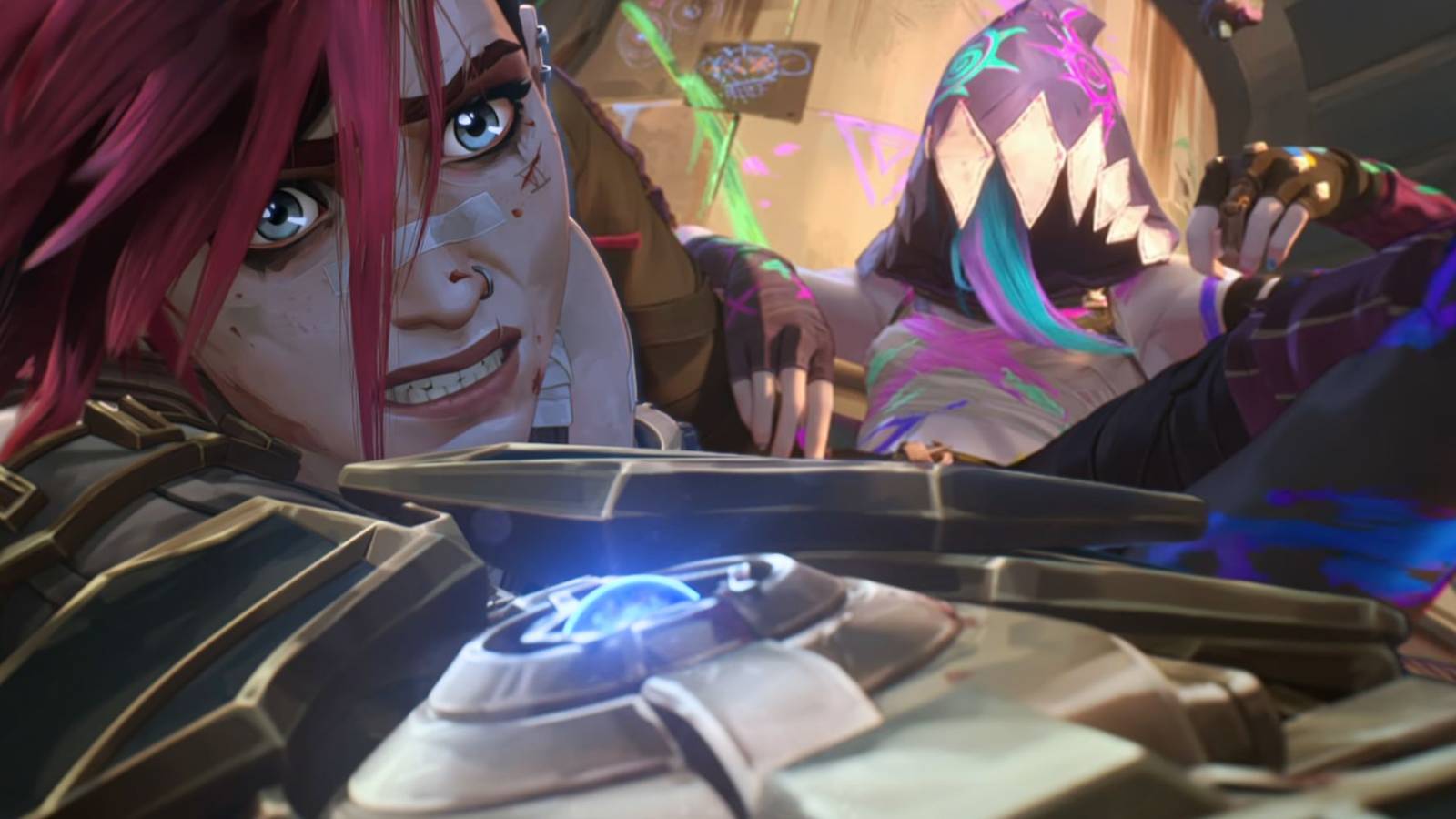 Jinx and Vi in Arcane Season 2 
