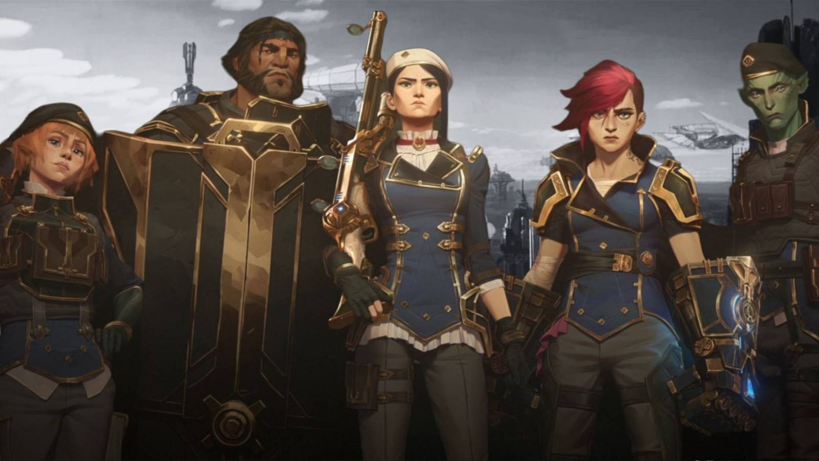 Arcane Season 2 Caitlyn Vi enforcers