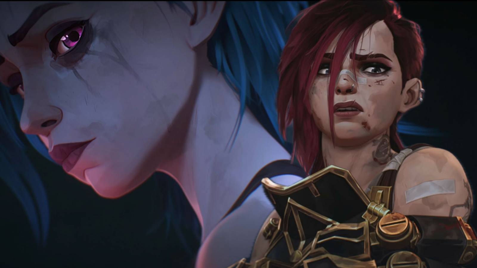 Jinx and Vi in Arcane Season 2 Episode 9