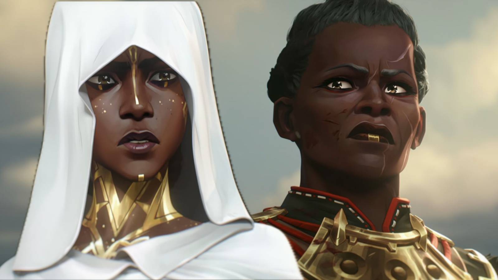 Ambessa and Mel in Arcane Season 2