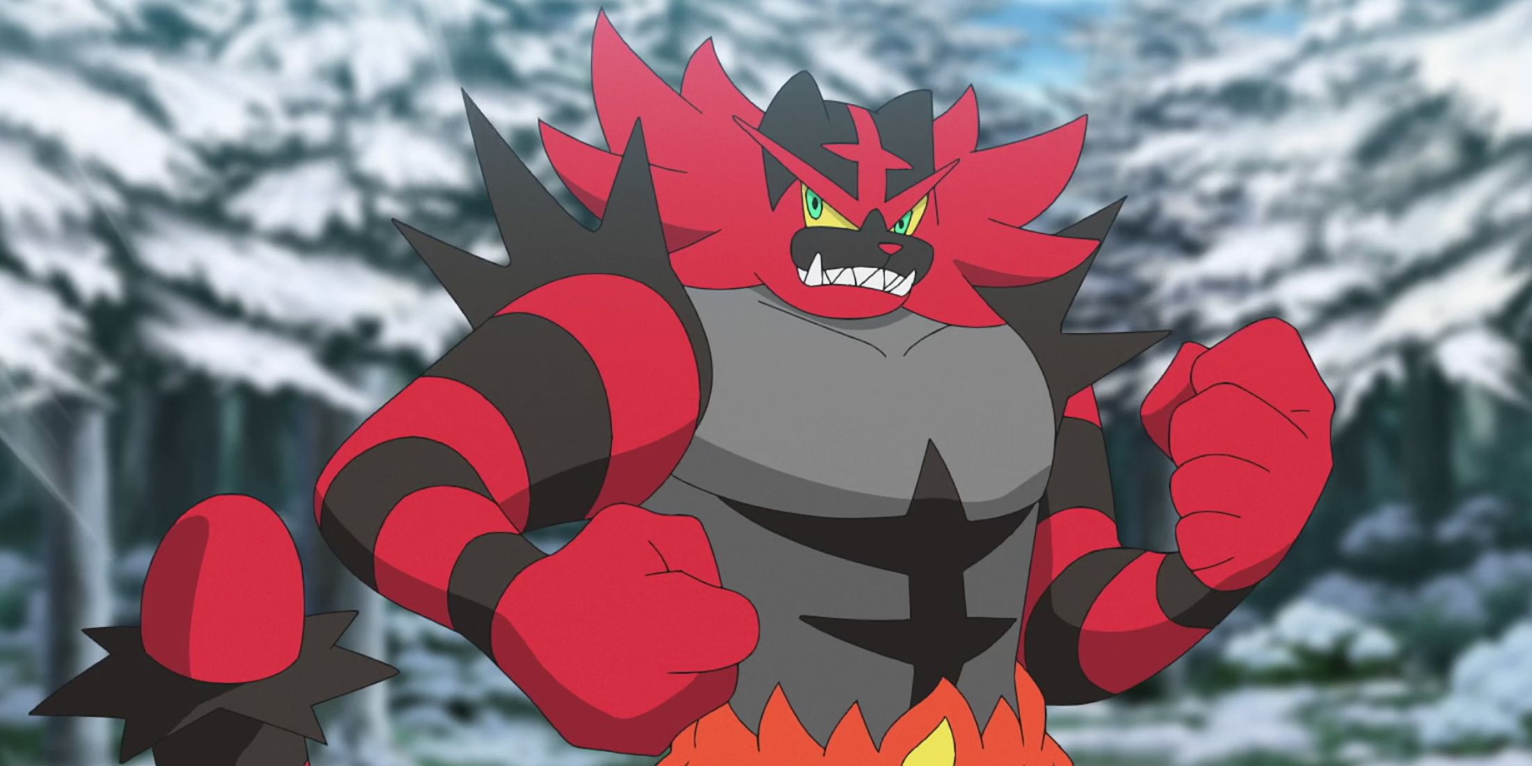 Ash's Incineroar In The Pokemon Anime