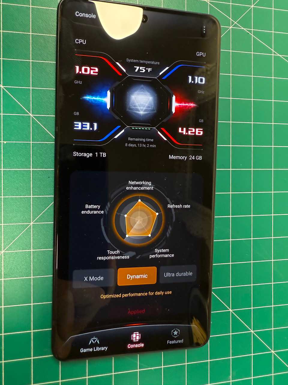 asus rog phone 9 pro - armoury crate