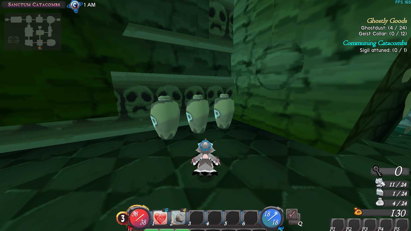 Image of pots in the Catacombs in Atlyss
