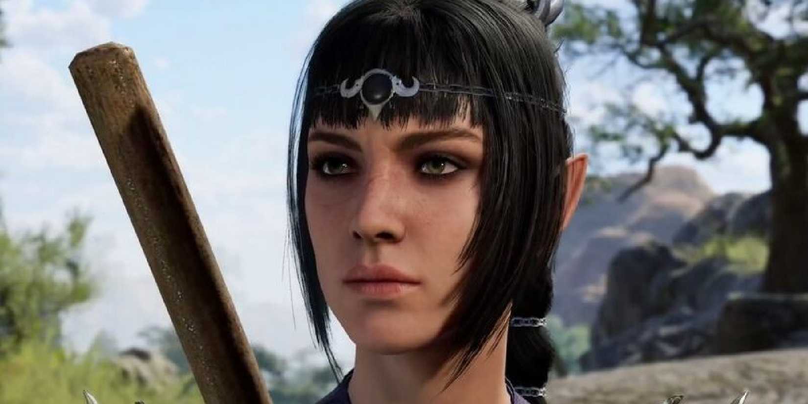 Baldur's Gate 3 Shadowheart close-up