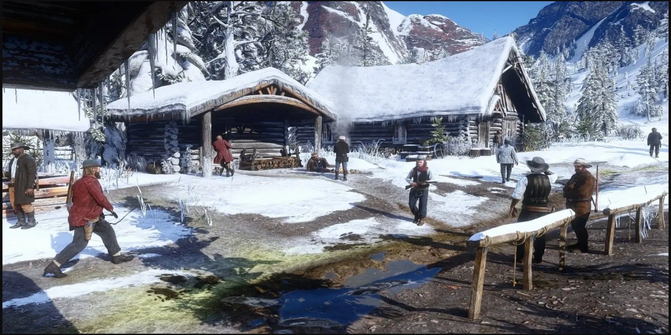 Лучшие моды карт, добавляющие новые области в Red Dead Redemption 2