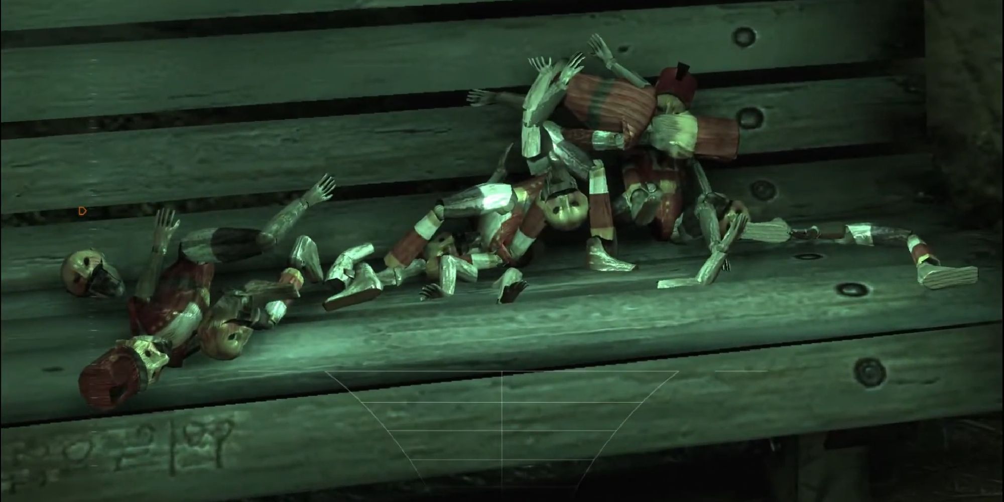 Broken toys as a reference to Humpty Dumpty in Batman: Arkham Asylum