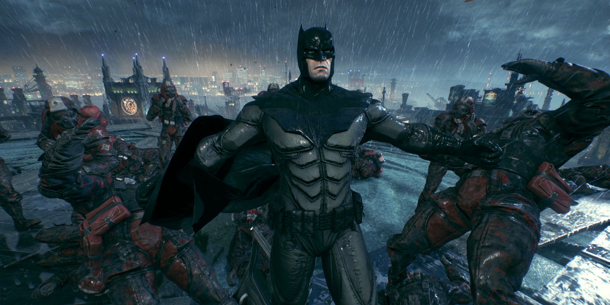 The Batman: Noel suit in Batman: Arkham Knight