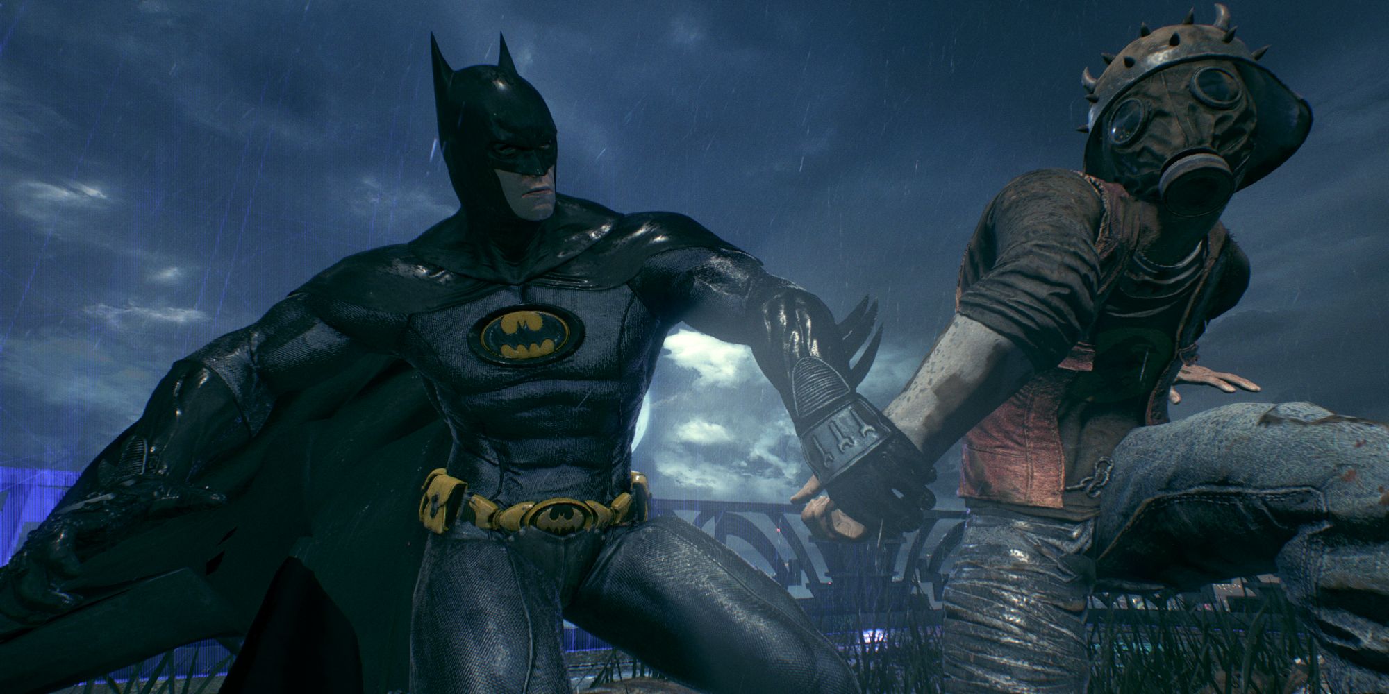 The Batman Inc. suit in Batman: Arkham Knight