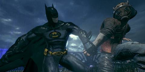 The Batman Inc. suit in Batman: Arkham Knight