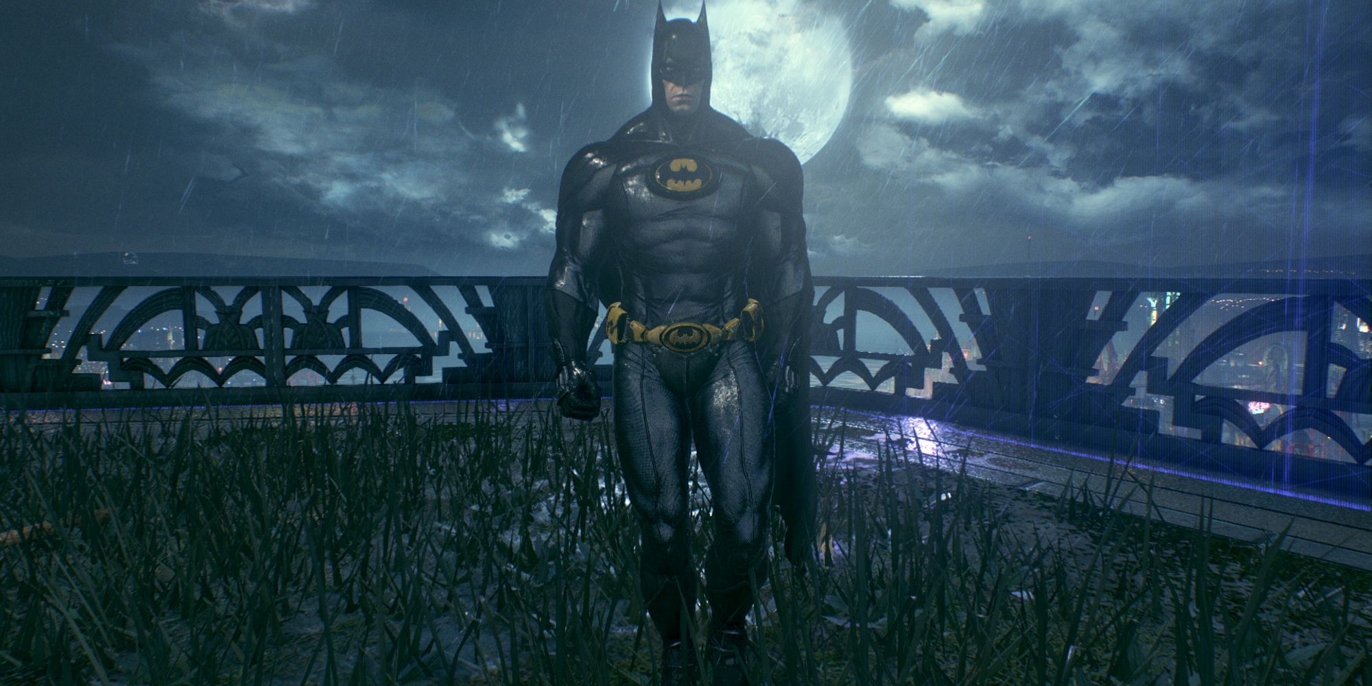 The Batman Inc. suit in Batman: Arkham Knight