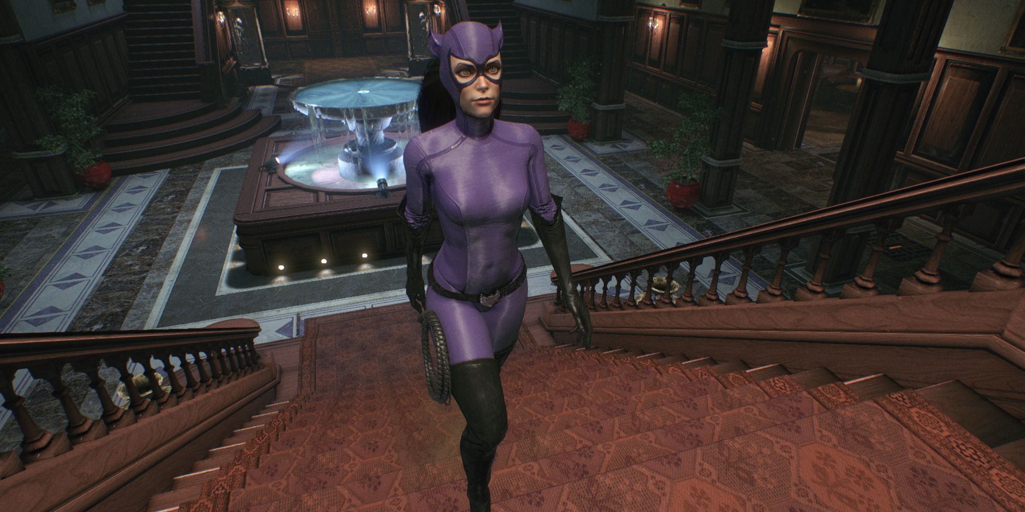 The 90s Catwoman suit in Batman: Arkham Knight