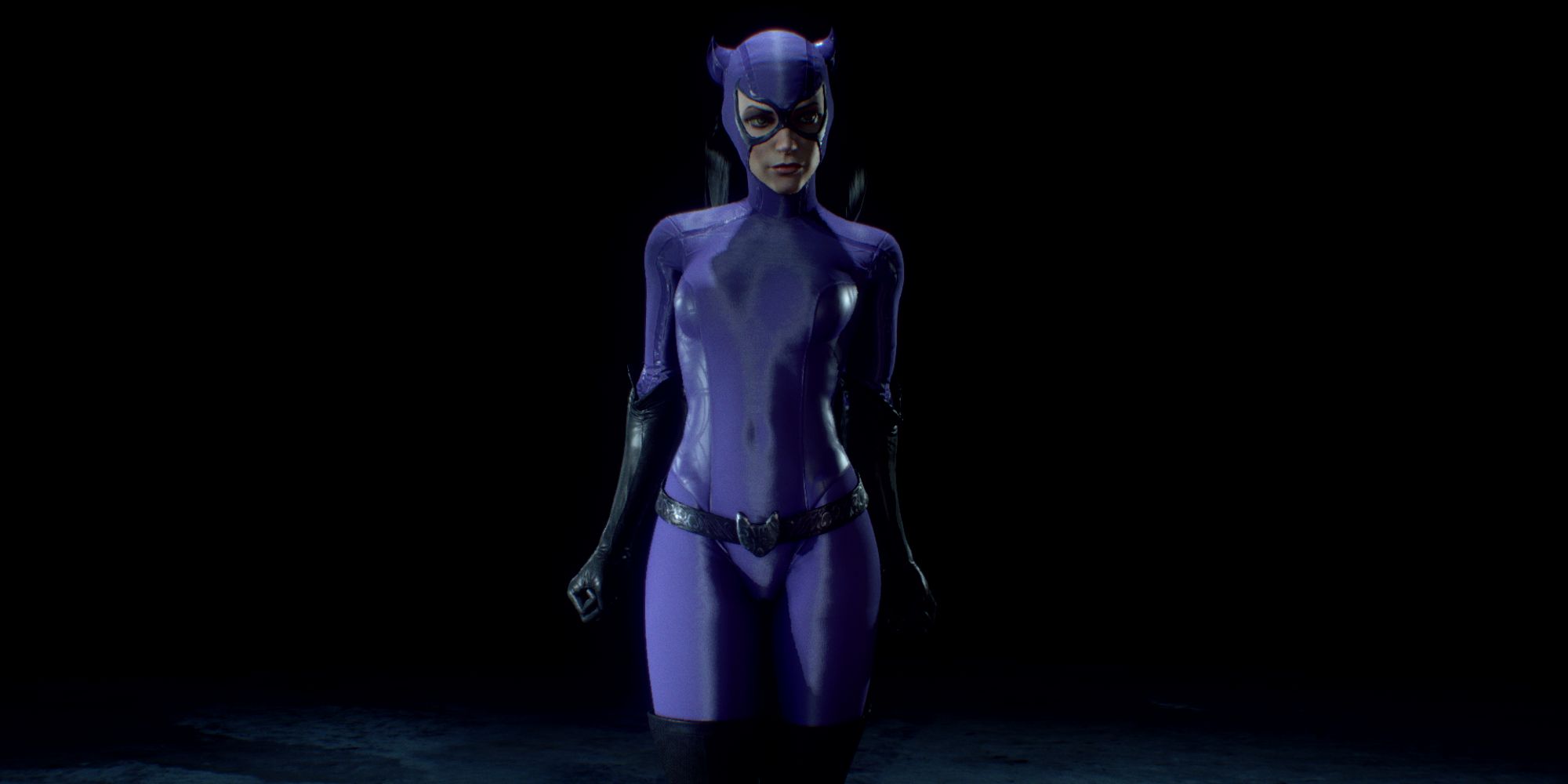 The 90s Catwoman suit in Batman: Arkham Knight