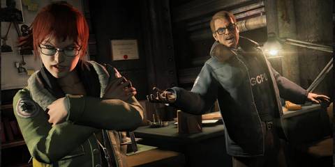 Batman Arkham Origins Barbara and Gordon arguing