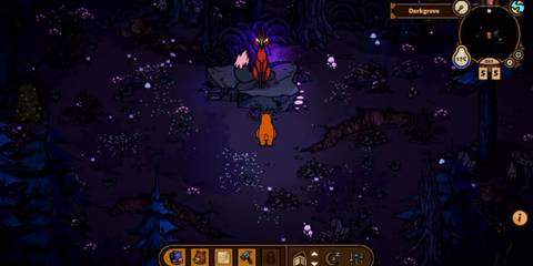 bear meeting the darkgrove fox