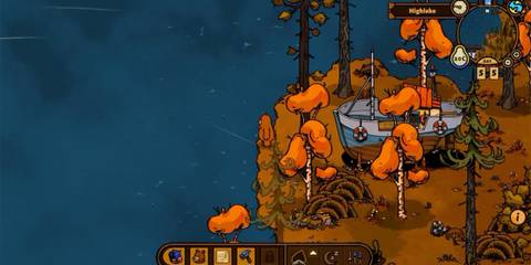  bear overlooking the Highlake