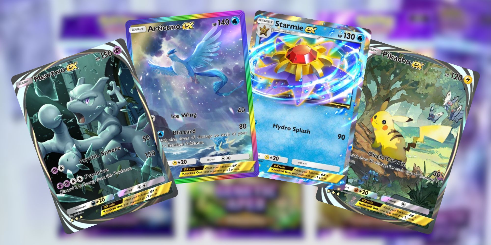 Pokemon TCG Pocket: Best Pokemon EX Cards, Ranked