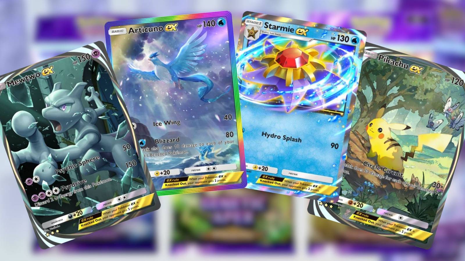 Pokemon TCG Pocket: Best Pokemon EX Cards, Ranked Pokemon TCG Pocket: Best Pokemon EX Cards, Ranked