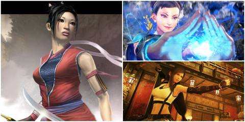 Female Martial Artists- Radiant Jen Zi Chun-Li Tifa