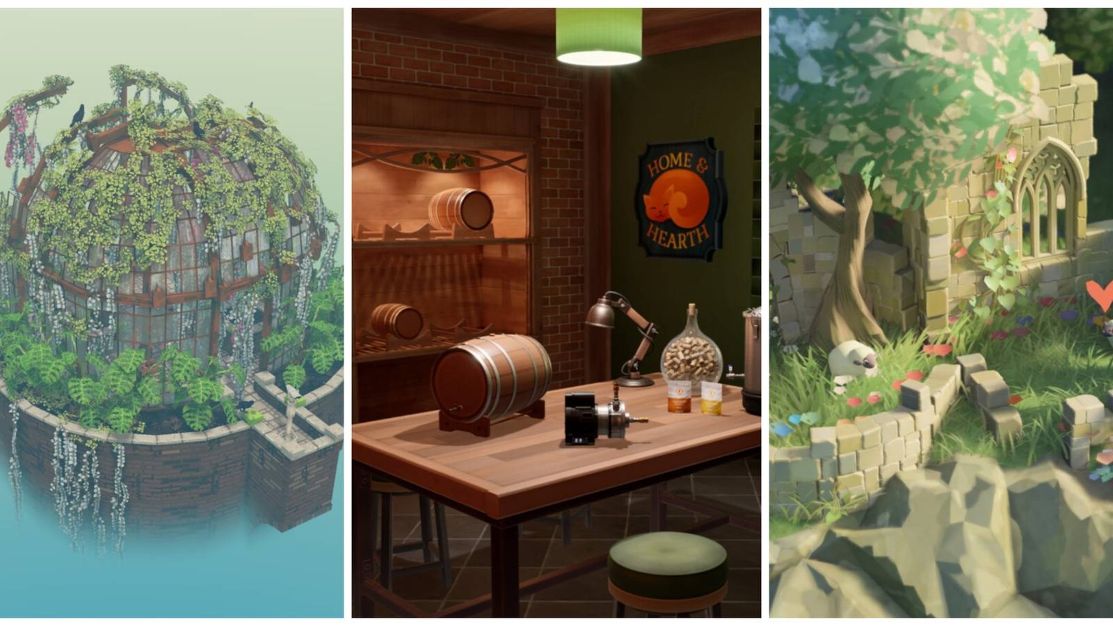 cloud gardens, brewmaster, and tiny glade images