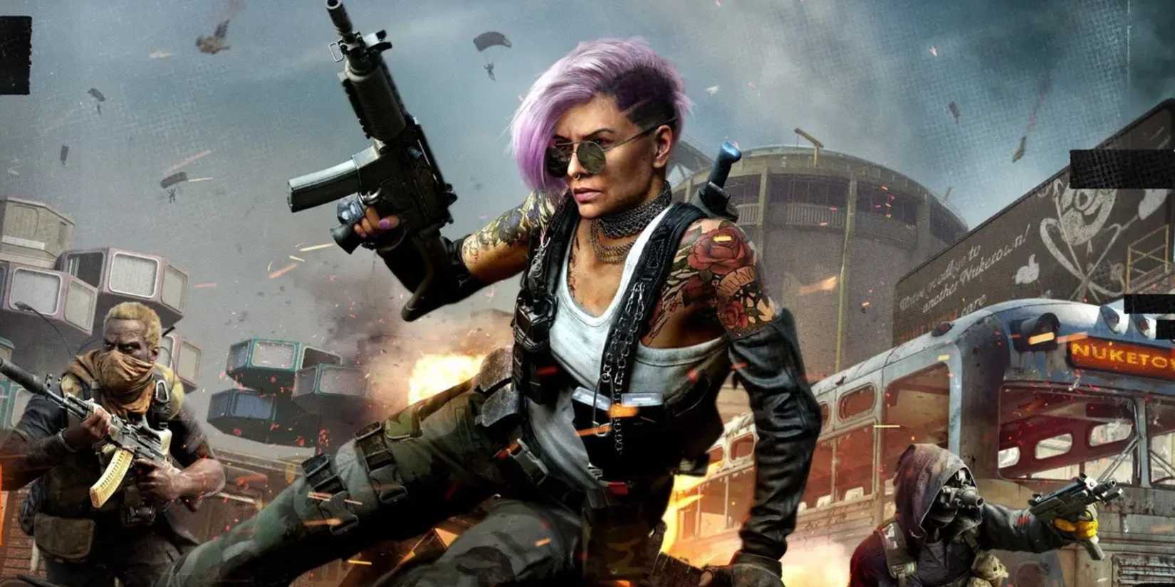 Black Ops 6 character holding a gun