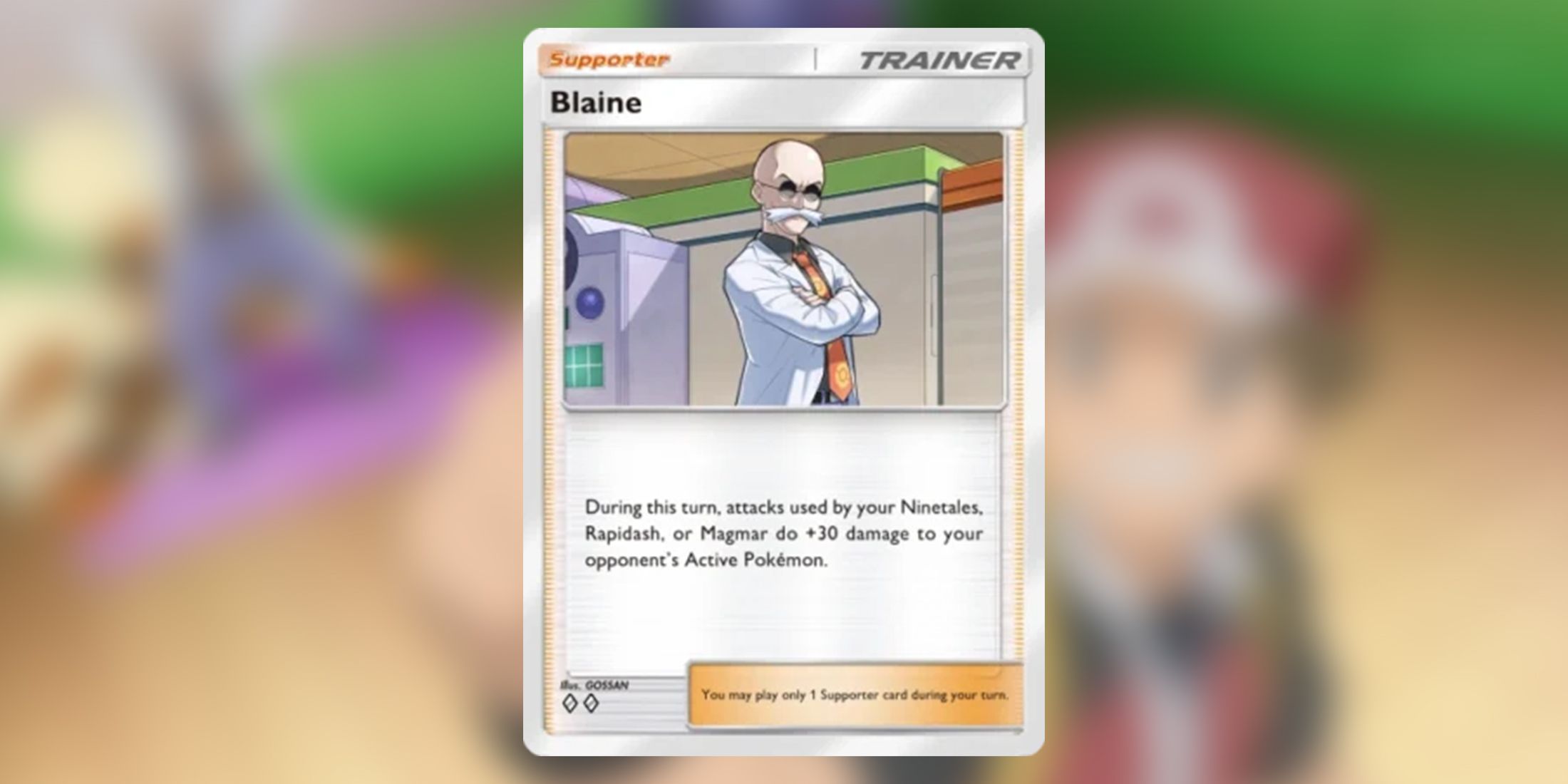 pokemon blaine card Blaine's Moltres (1/132) [Gym Heroes Unlimited]