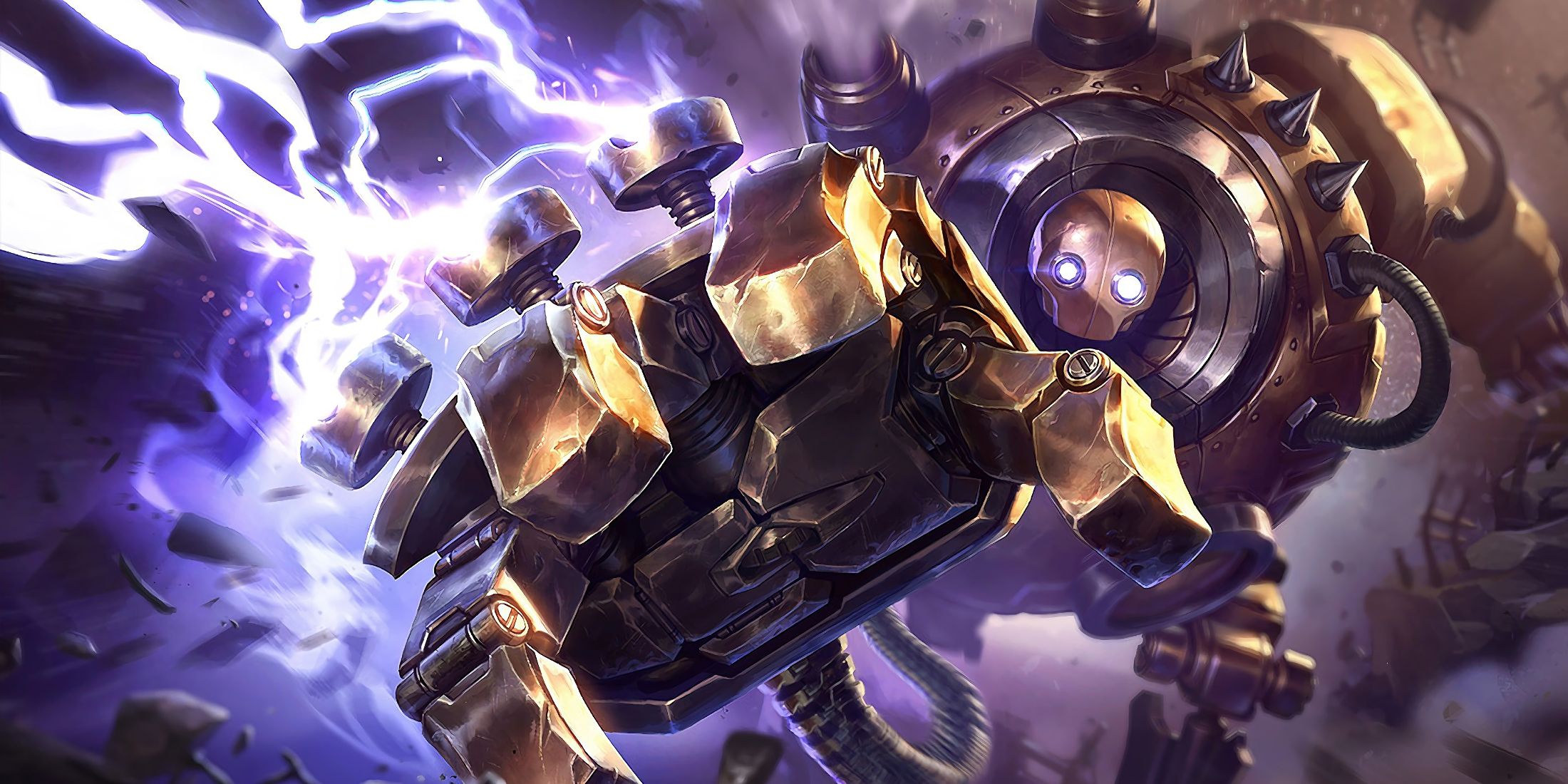 Blitzcrank, the steam golem from Piltover, was left out of Arcane