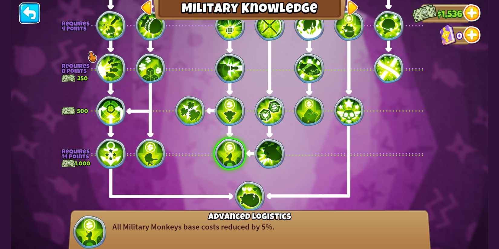 Bloons TD 6 Advanced Logistics