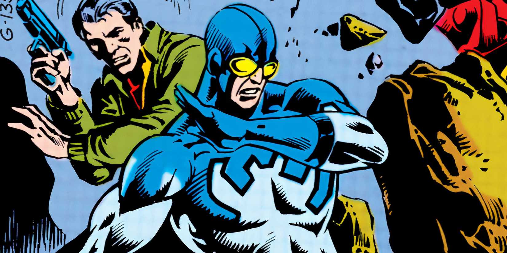 Ted Kord as the second Blue Beetle in Blue Beetle #15