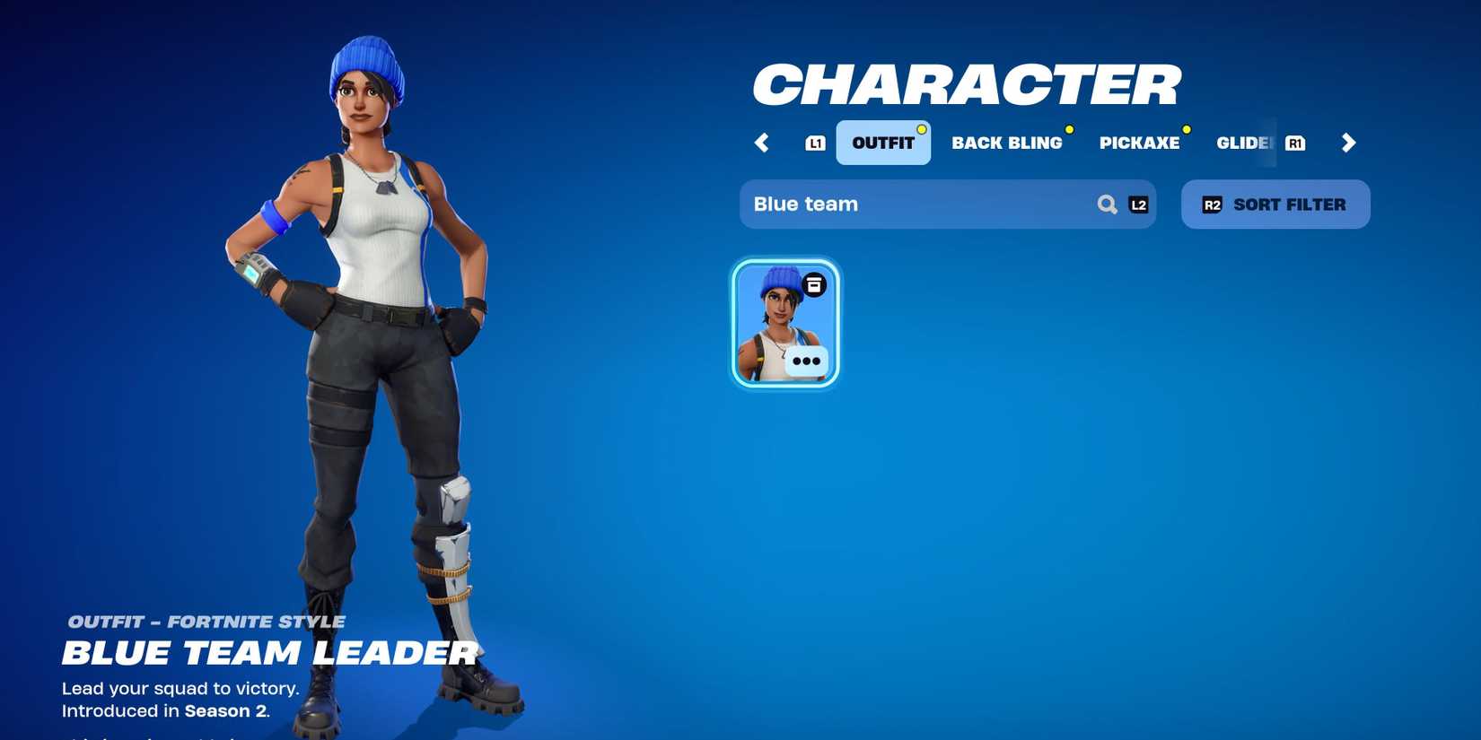 blue team leader skin
