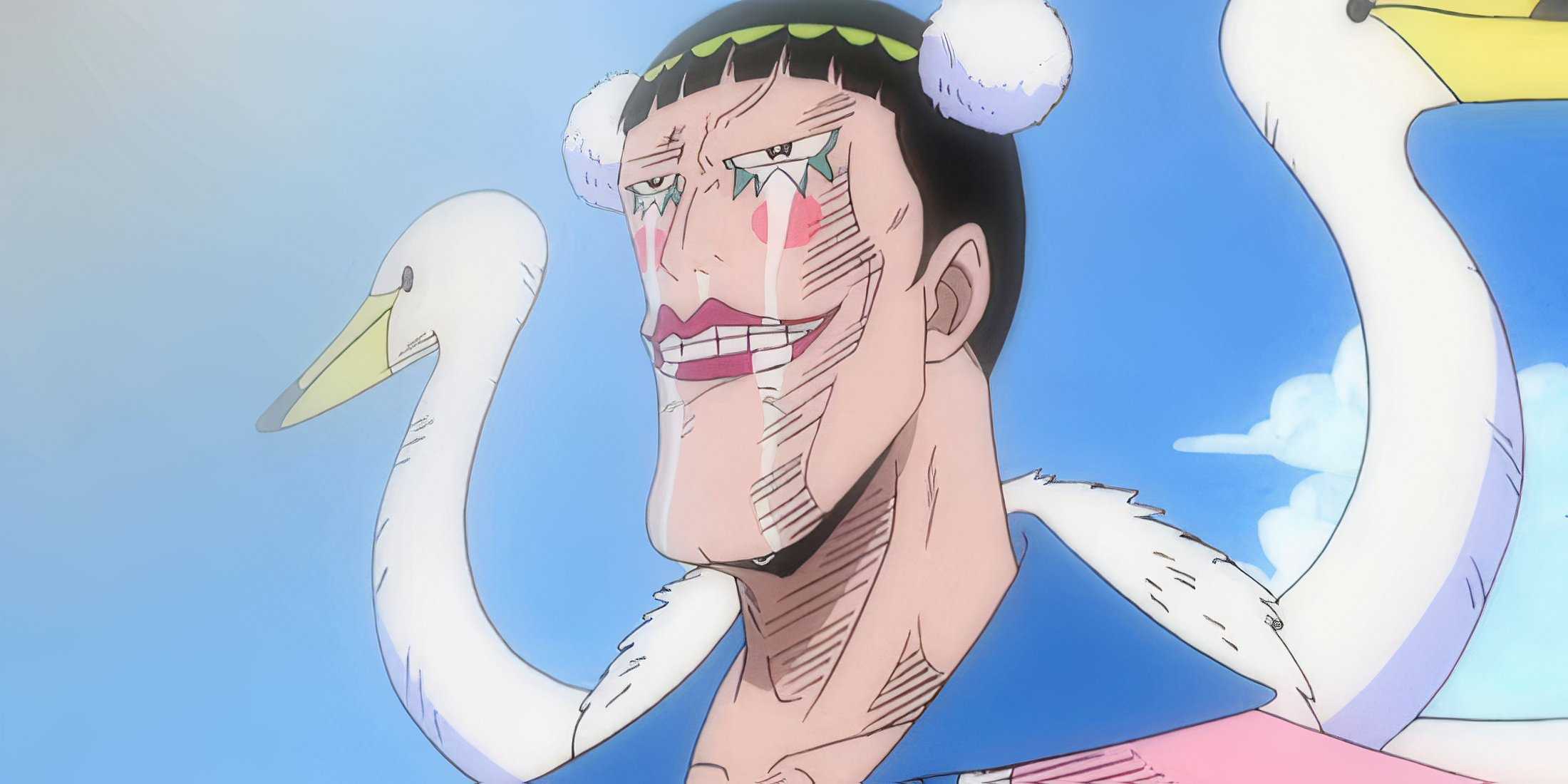 Bon Clay crying as he smiles.