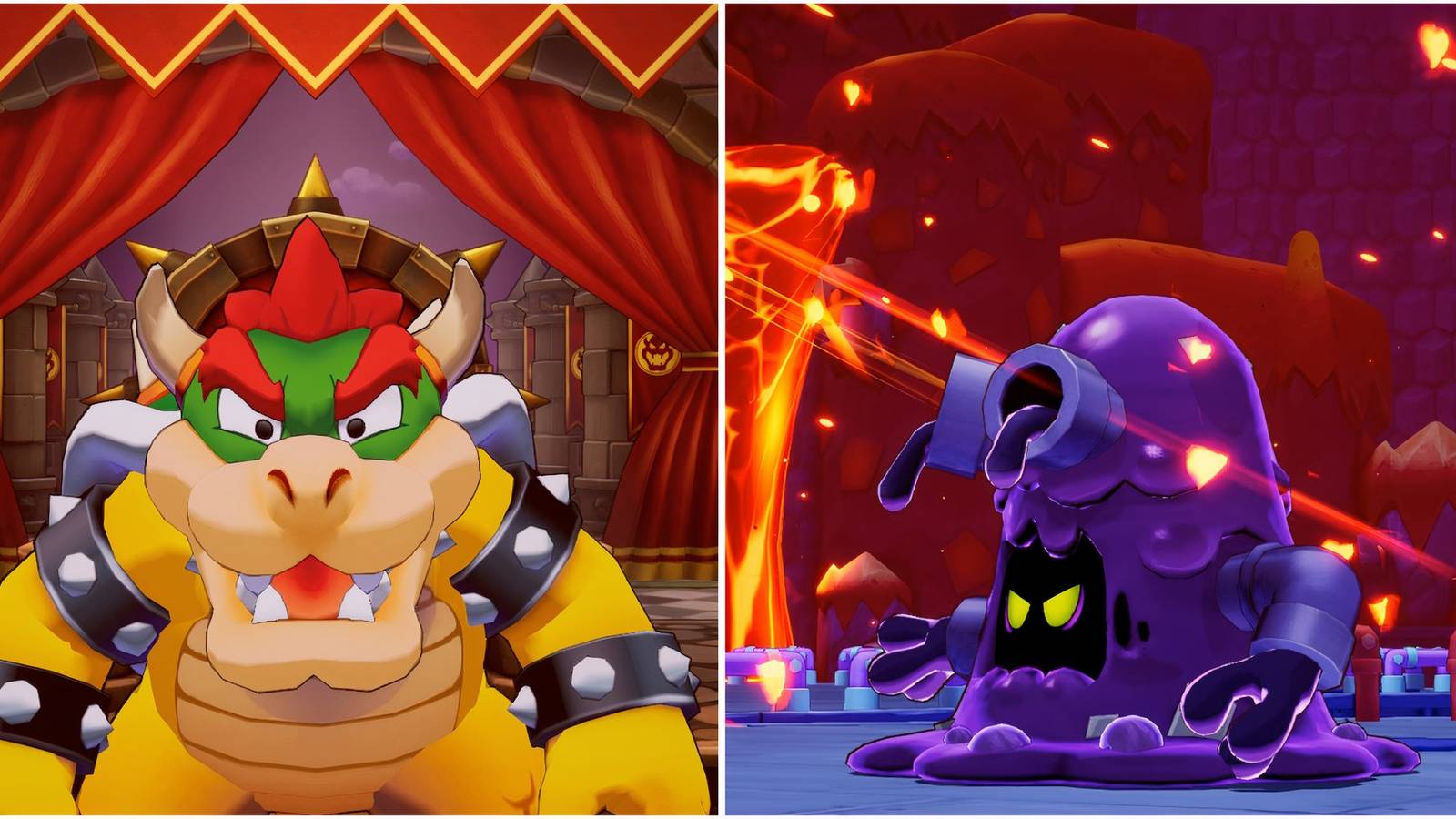 Bowser and Pipegunk in Mario & Luigi Brothership