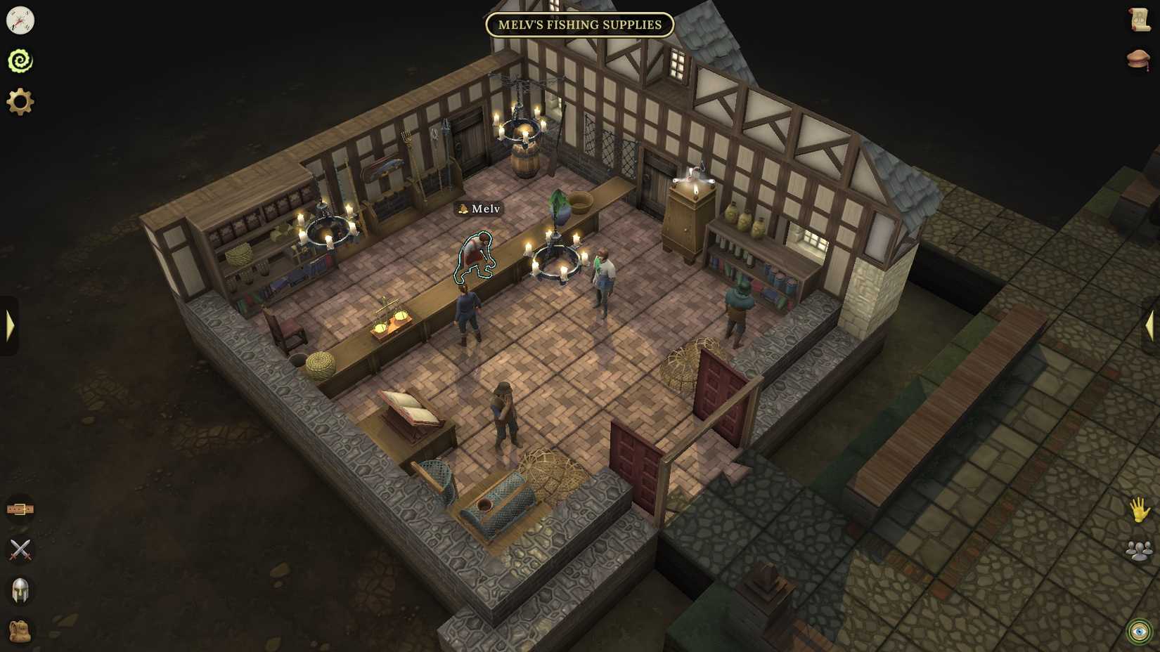 Brighter Shores Melv's Fishing Supplies Store