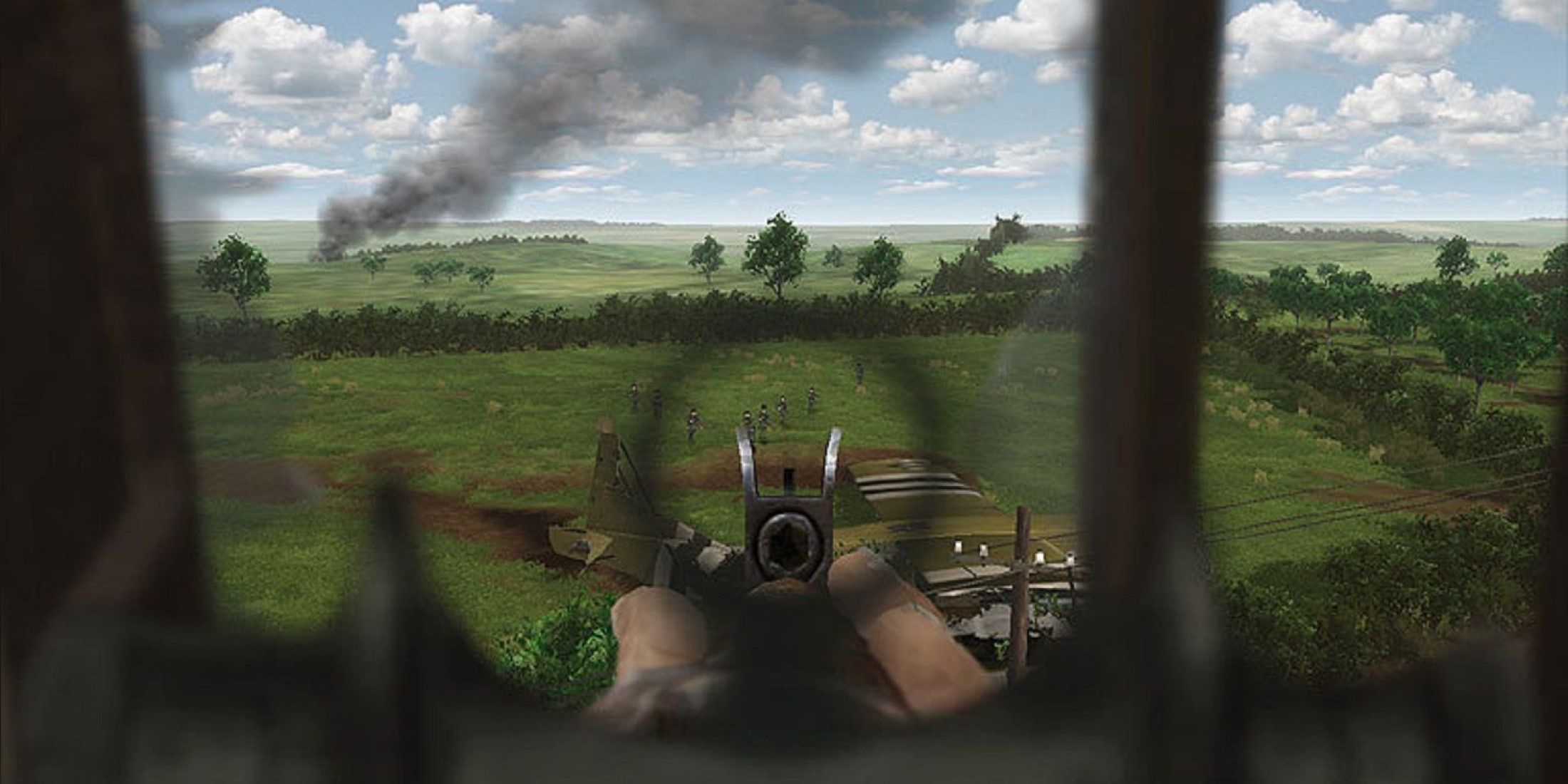 Brothers In Arms Road To Hill 30 turret view