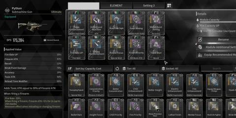 Build for Python in The First Descendant