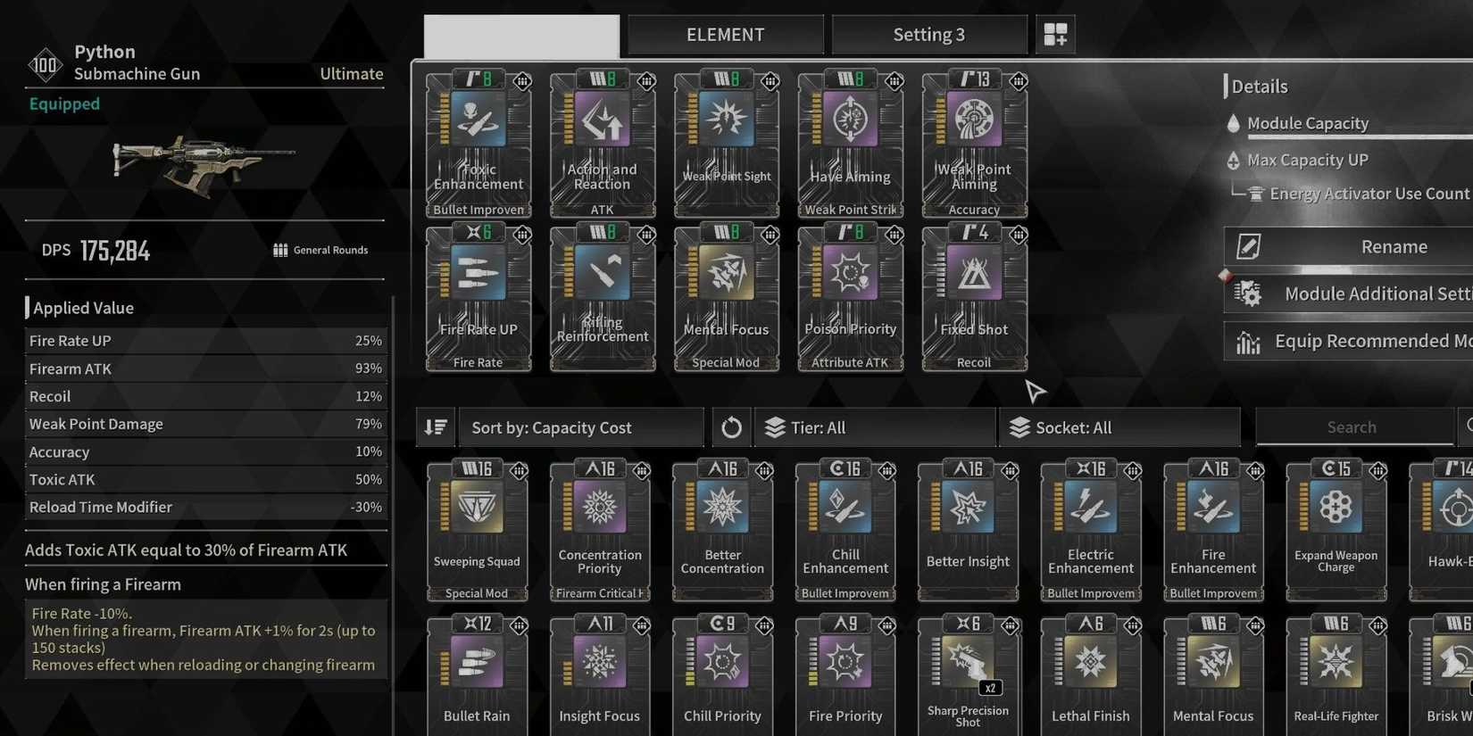 The First Descendant: Best Python Build