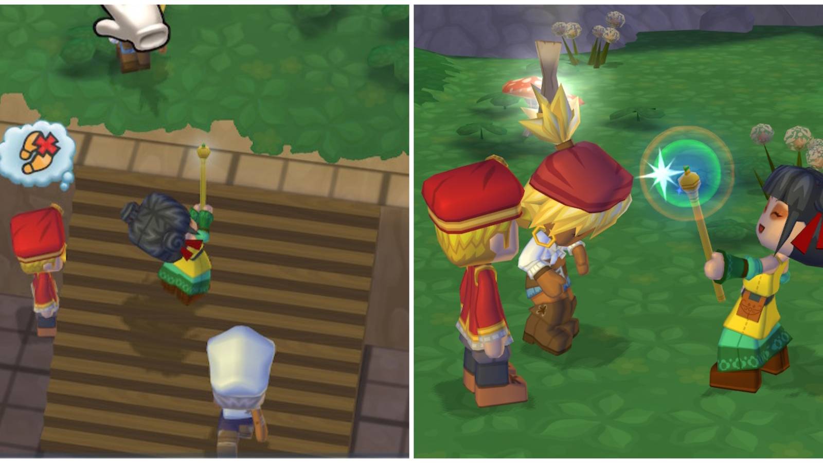 build stairs get wood mysims kingdom