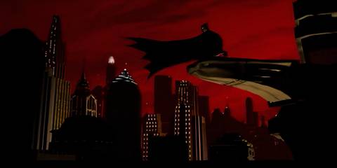 batman watching over gotham
