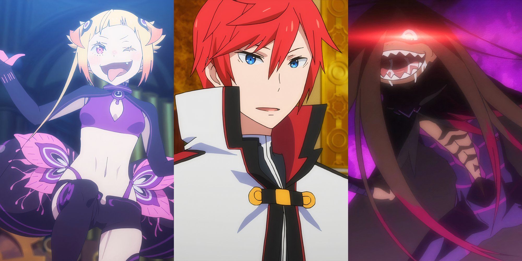 Capella of the Witch Cult, Reinhard van Astrea, and Lye Batenkaitos in Re:Zero