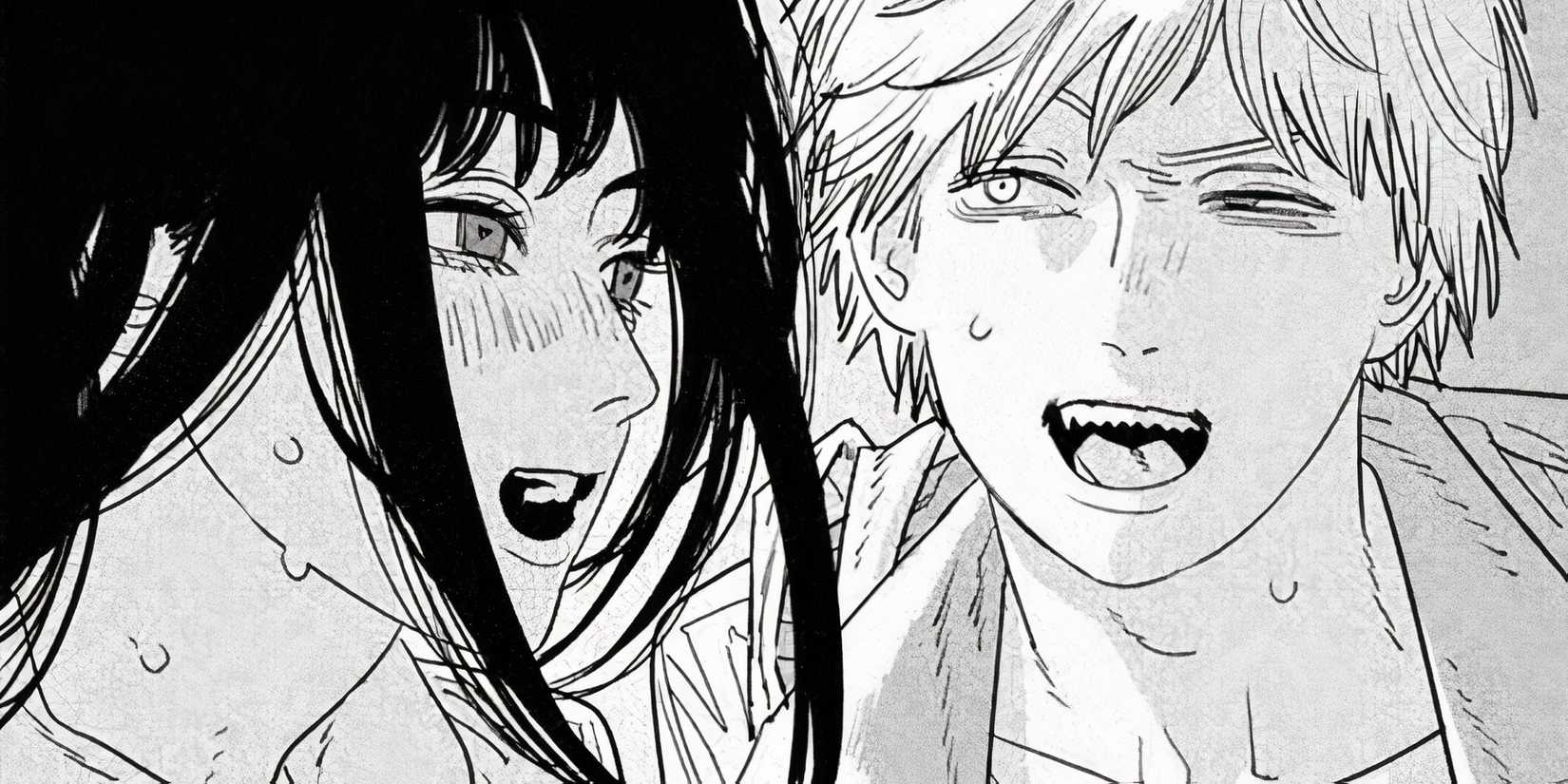 Kencan Denji dan Asa Mitaka di akuarium Chainsaw Man