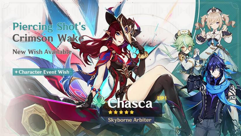 Chasca Debut Banner 5.2