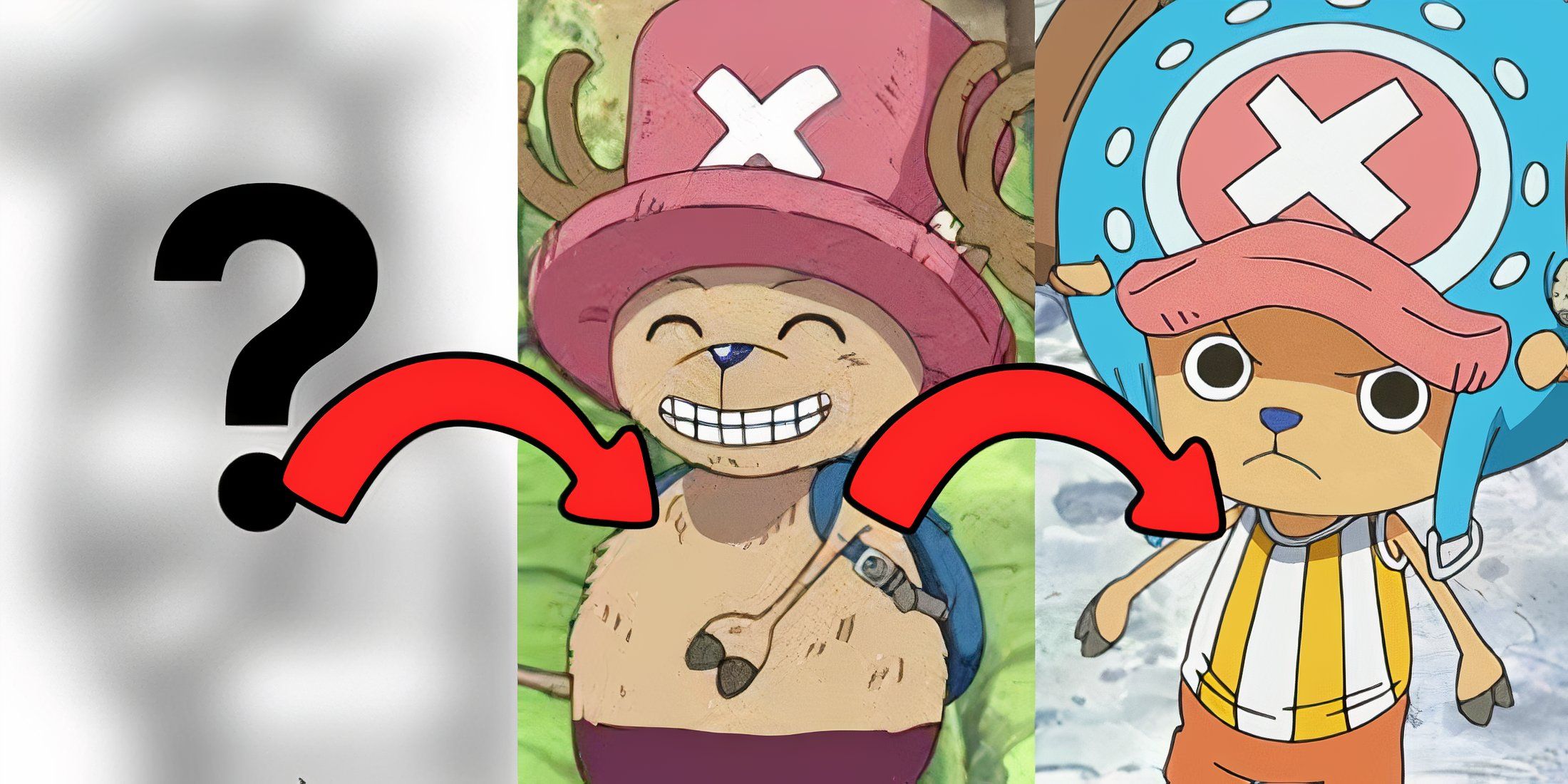 One Piece: Chopper Has Had an Interesting Design Evolution