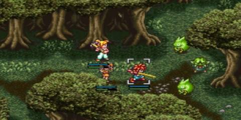 chrono and marle in combat