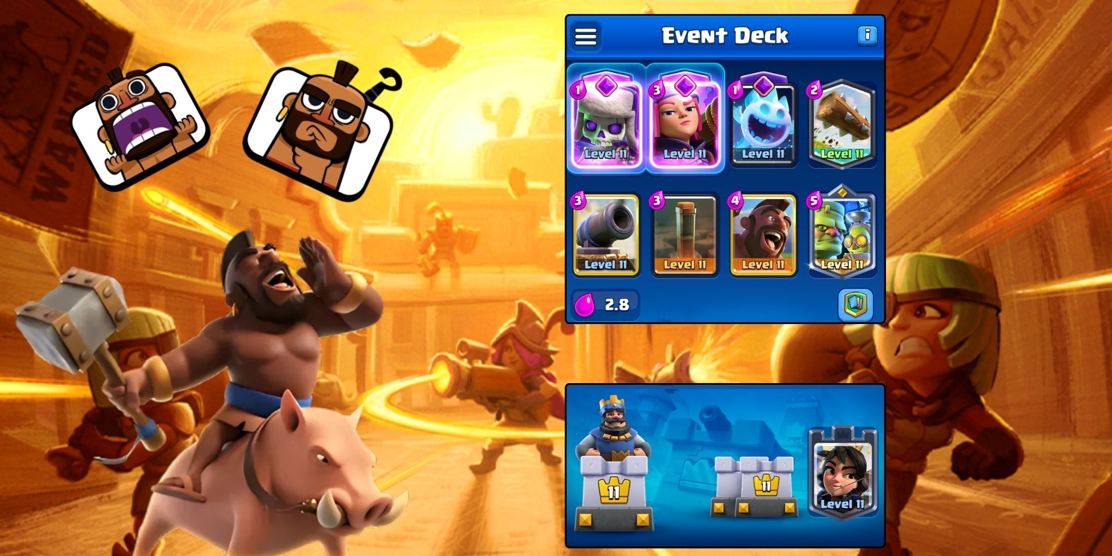 Clash Royale: лучшие колоды для события «Рейд Феникса»