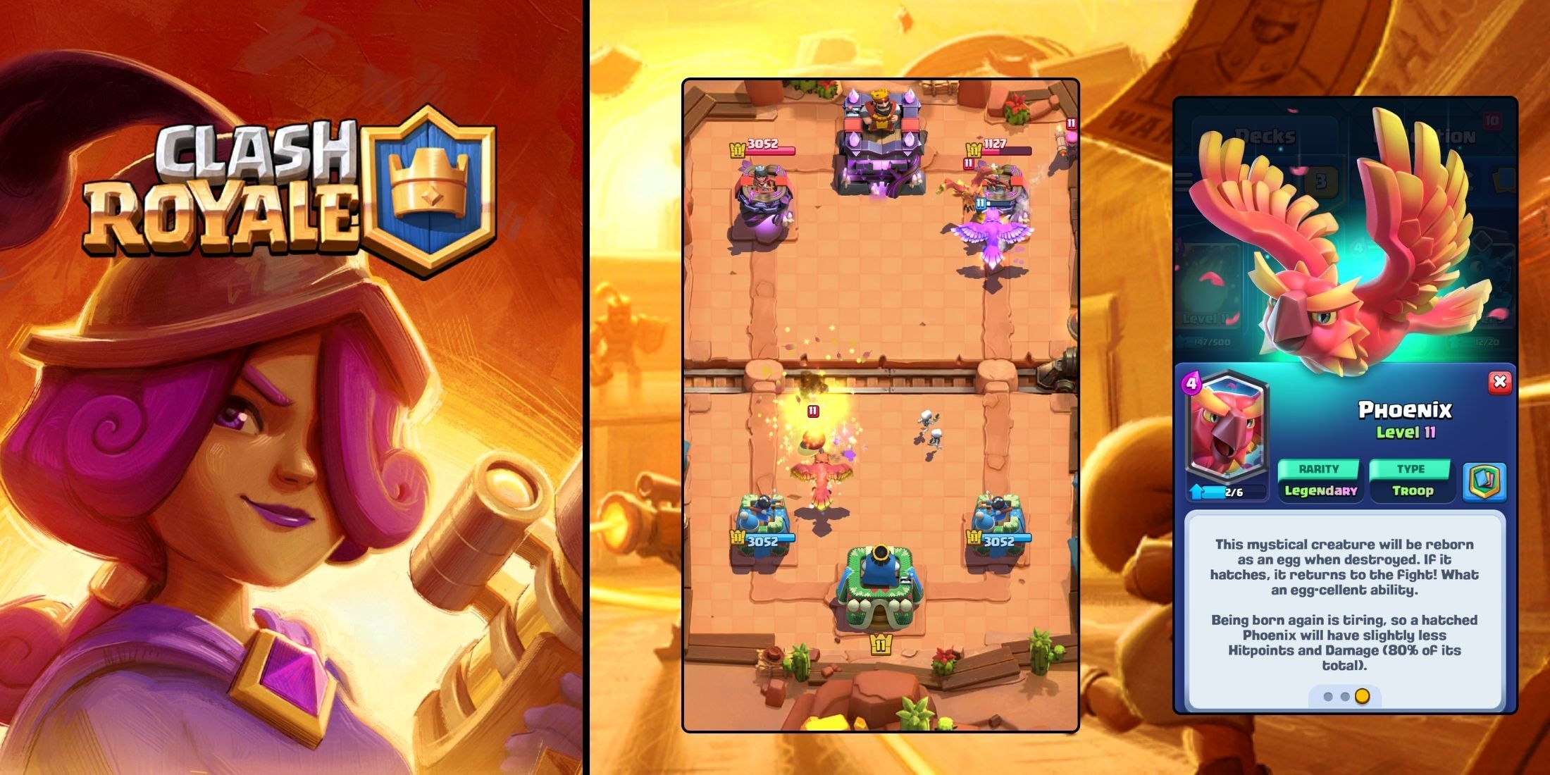 Clash Royale: лучшие колоды для события «Рейд Феникса»